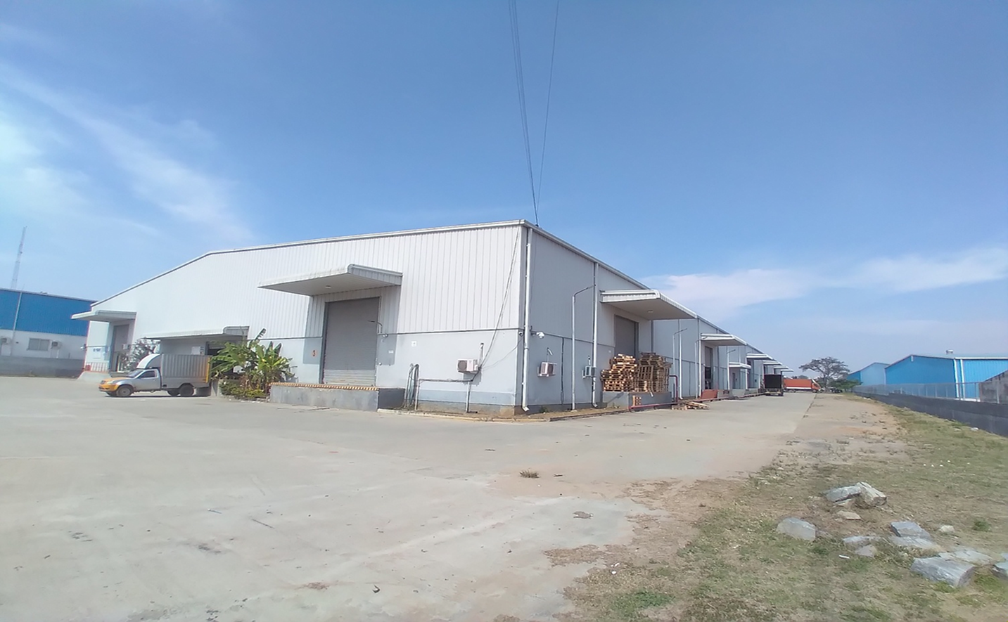 CK Palya Warehouse - Industrial project in Bannerghatta Road, Bangalore. 75,000 Sft · Main Contractor – Civil Works